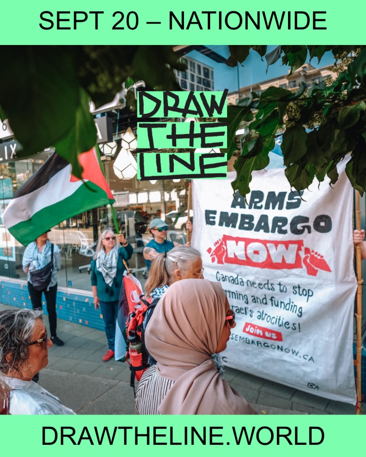 Draw The Line – For People. For Peace. For the Planet.
