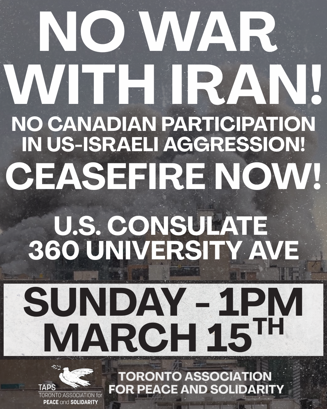 No War With Iran!